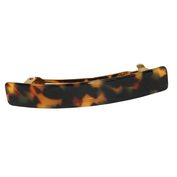 Medium Celluloid Hair Clip Barrette Handmade Golden Clasp for All Hair main image 4